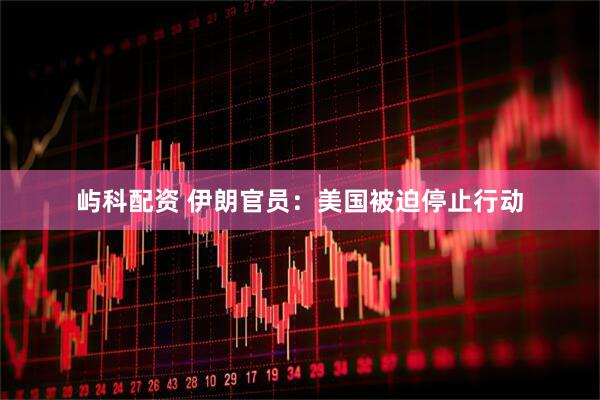 屿科配资 伊朗官员：美国被迫停止行动